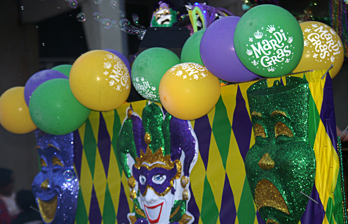 Mardi Gras colors